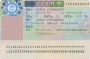 Однократная шенгенская виза "С"